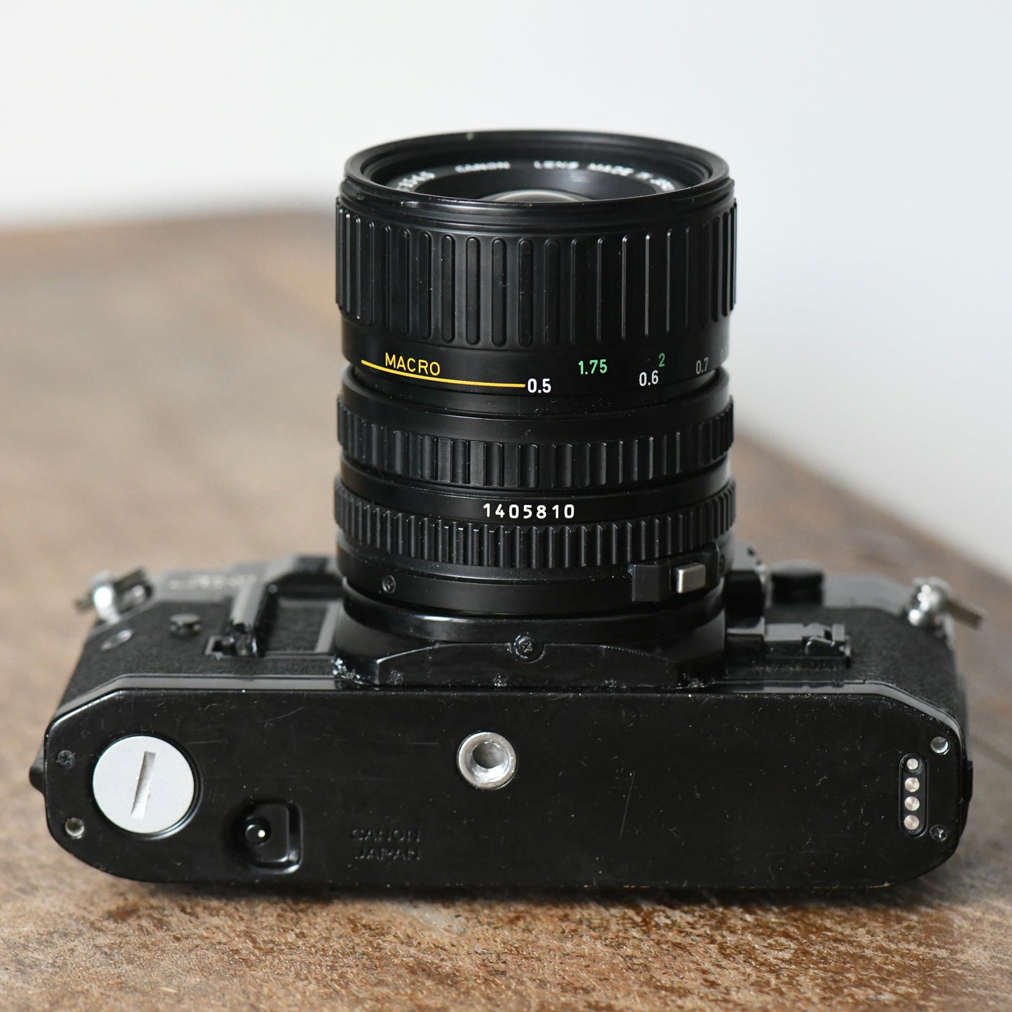 Canon A-1 35mm SLR Film Camera + 35-70mm f/3.5-4.5 Lens Kit - New Light Seals