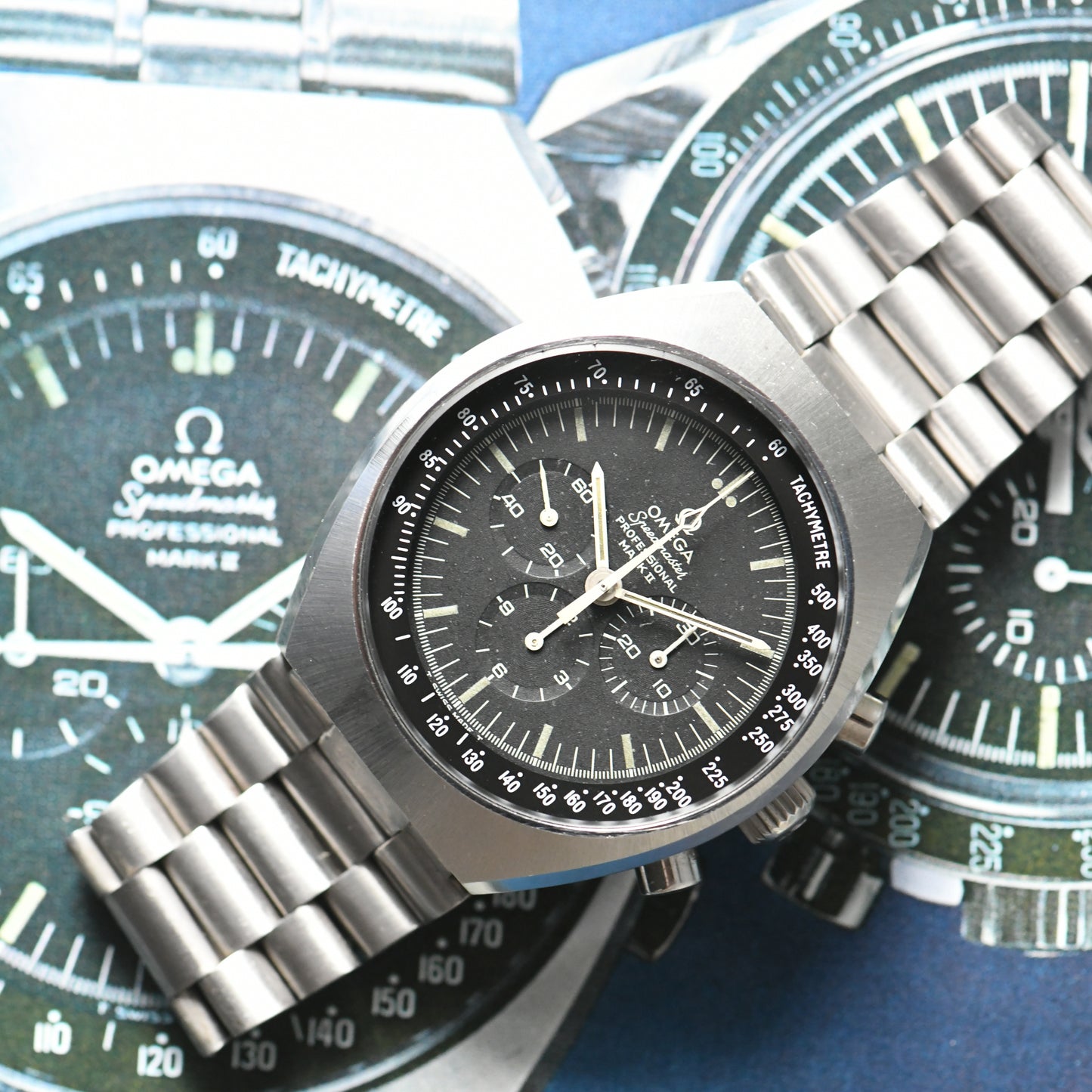 Omega Speedmaster Professional Mark II MK2 Vintage 1970 Chronograph - 145.014