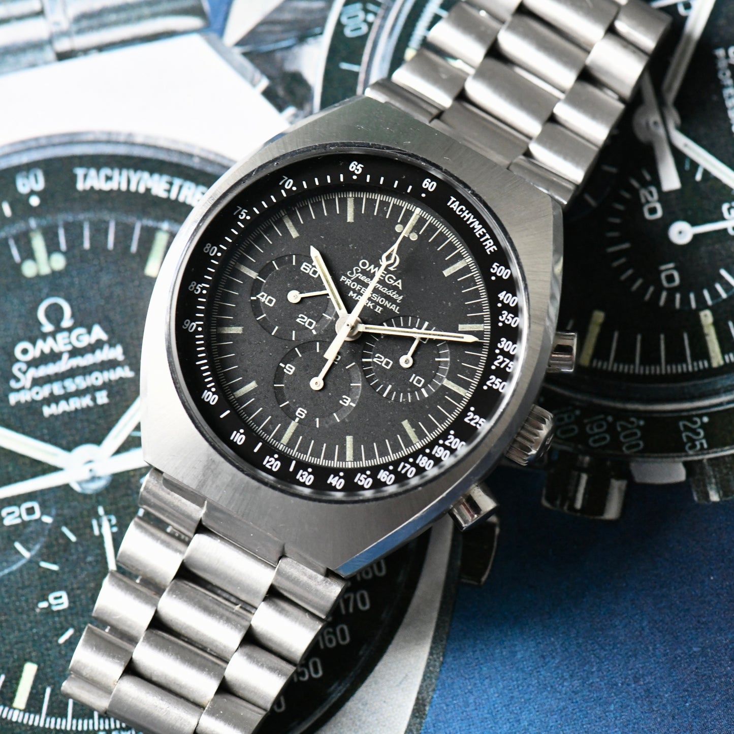 Omega Speedmaster Professional Mark II MK2 Vintage 1970 Chronograph - 145.014