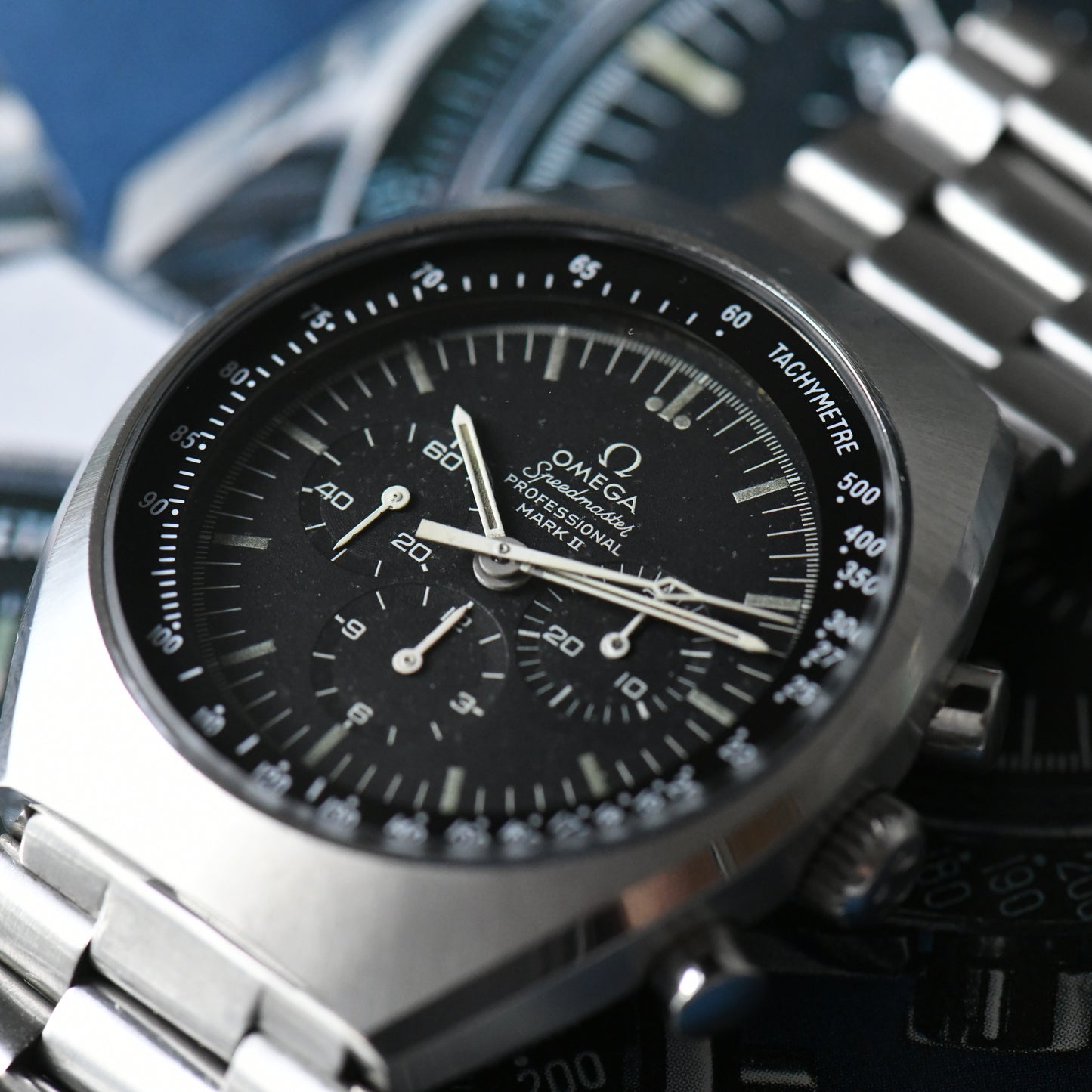 Omega Speedmaster Professional Mark II MK2 Vintage 1970 Chronograph - 145.014