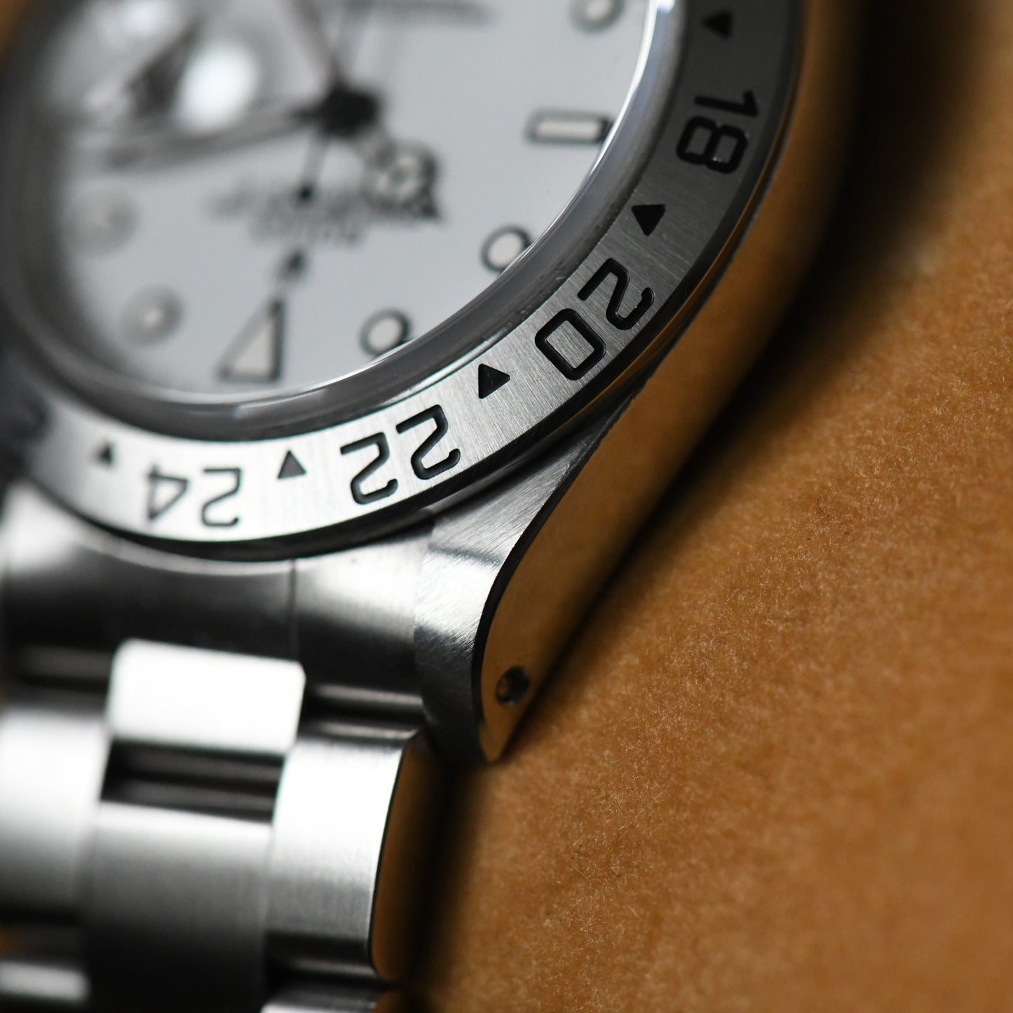 Rolex Explorer II Polar White Dial Oyster U Serial 1998 16570 - Boxed Set