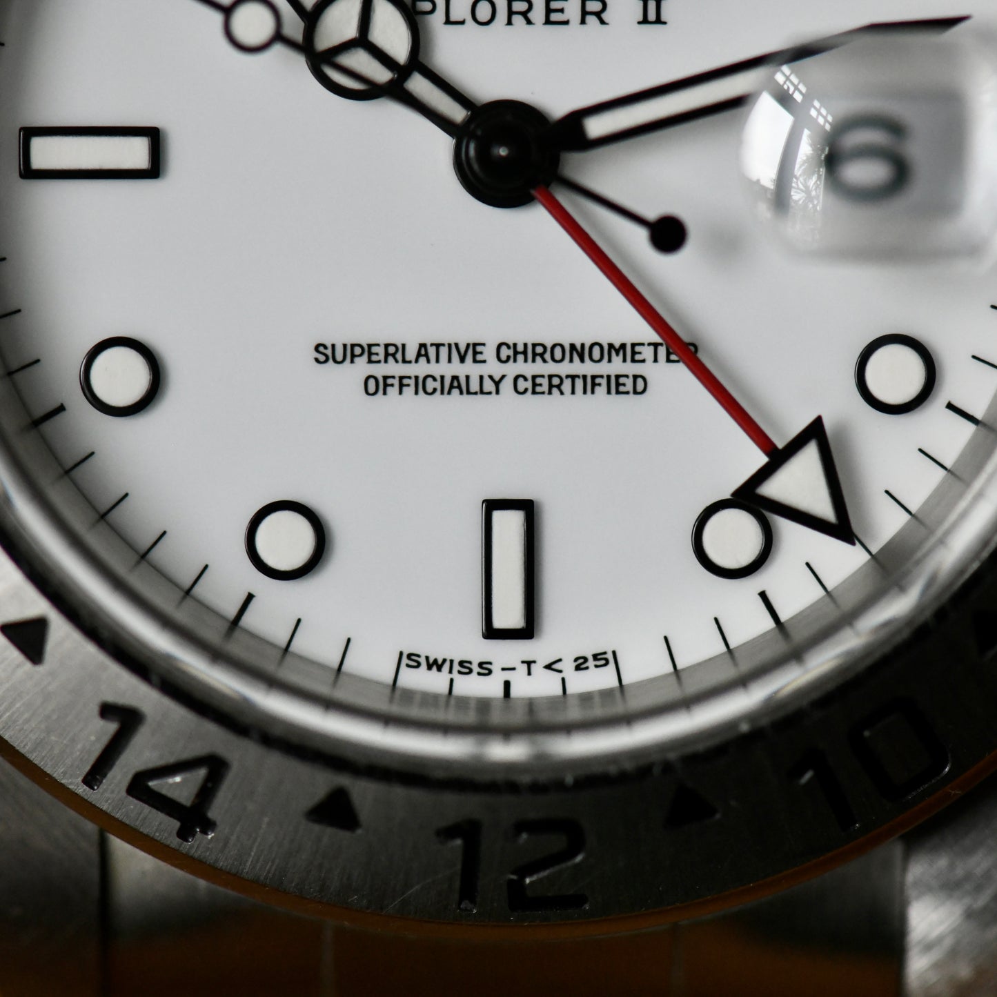 Rolex Explorer II Polar White Dial Oyster U Serial 1998 16570 - Boxed Set