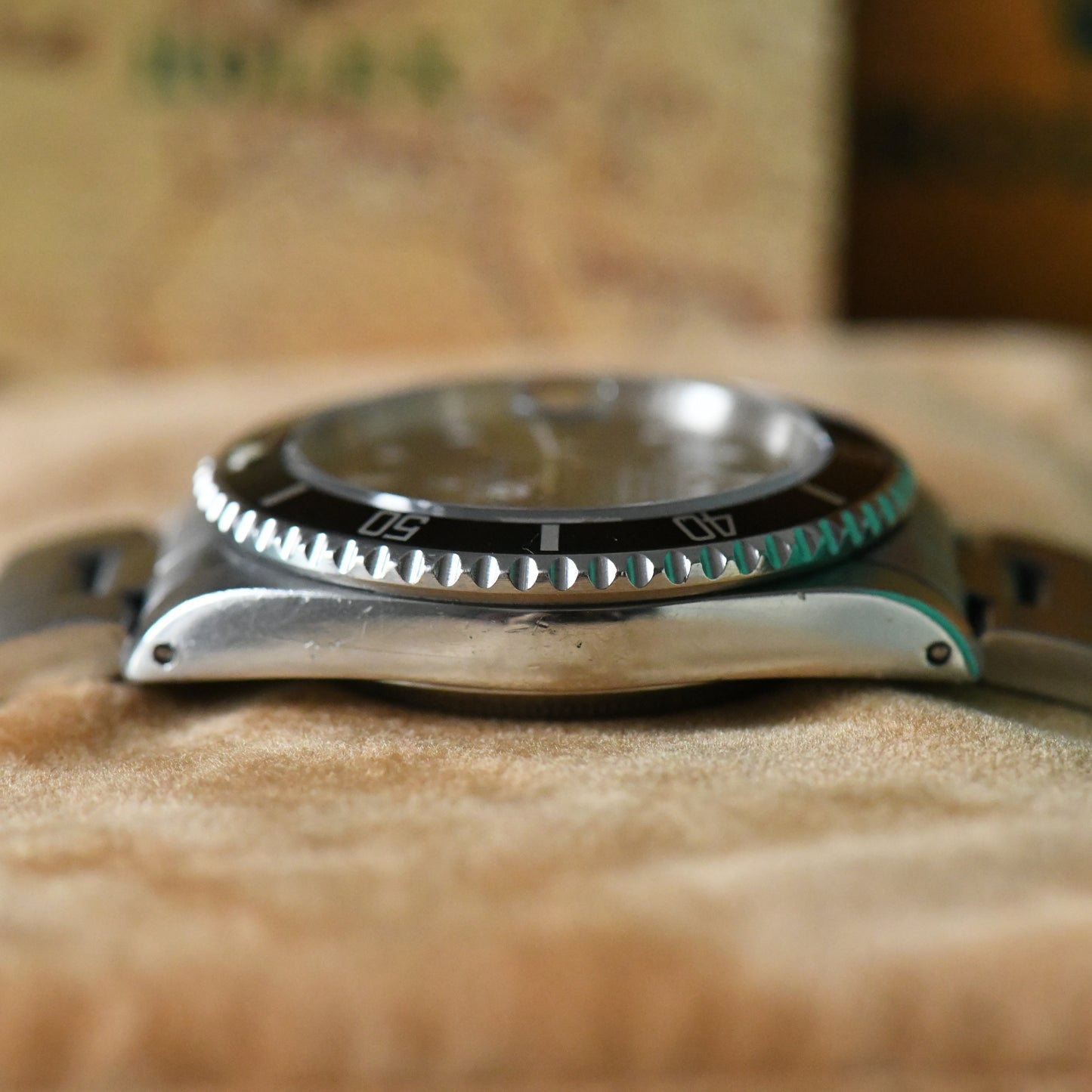 Rolex Submariner Date 16610 Oyster Perpetual 1991 X Serial Dive Watch Boxed Set
