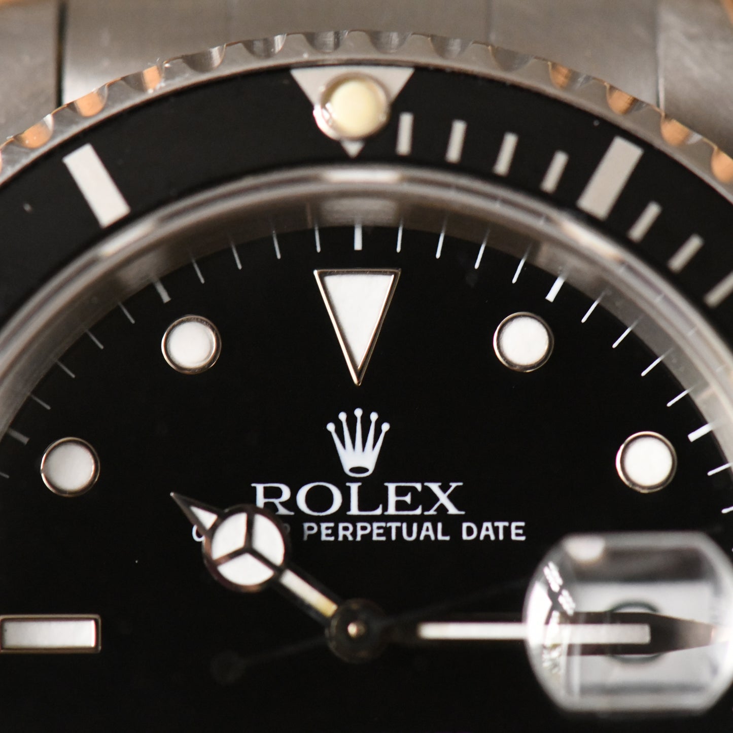 Rolex Submariner Date 16610 Oyster Perpetual 1991 X Serial Dive Watch Boxed Set