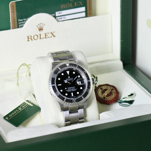 Rolex Submariner Date 16610 Oyster Perpetual 2007 Part Stickered - Full Set B&P