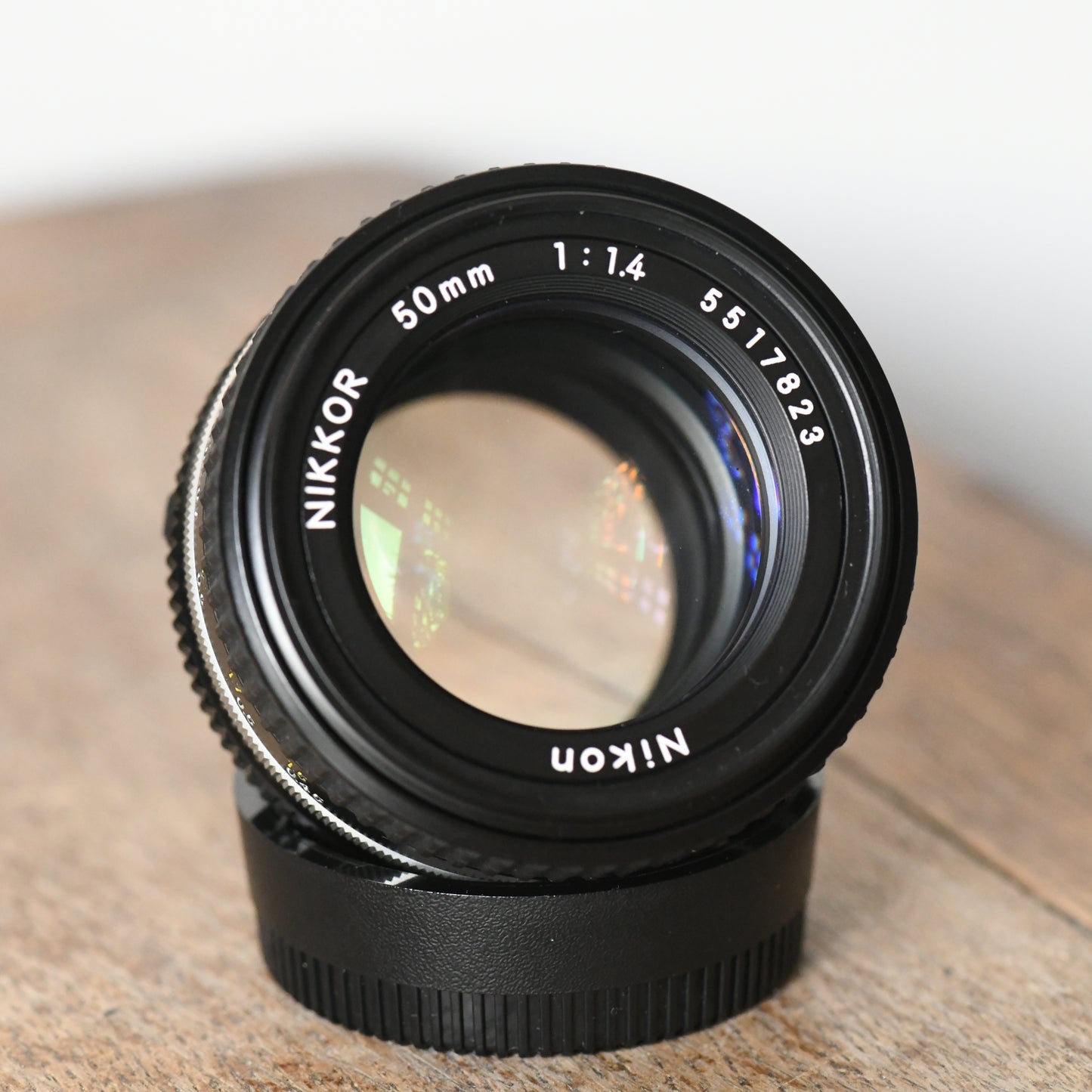 Nikon 50mm f/1.4 AiS Manual Focus Fast Prime Nikkor Lens