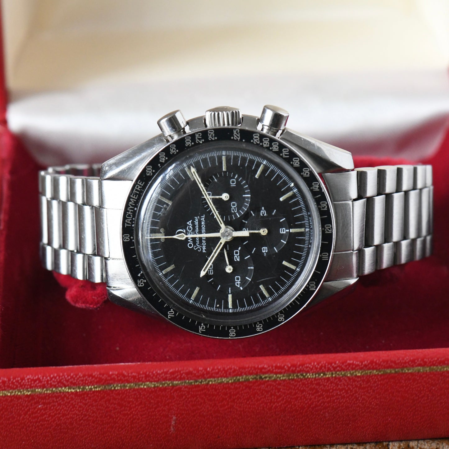 Omega Speedmaster Professional 145.022-76 1976 Vintage Moonwatch Boxed Cal.861