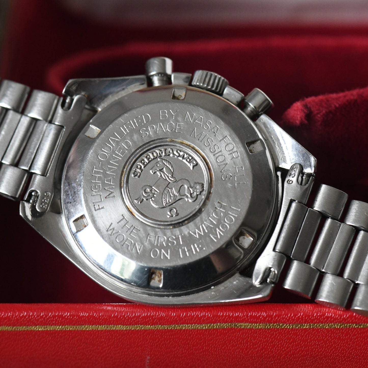 Omega Speedmaster Professional 145.022-76 1976 Vintage Moonwatch Boxed Cal.861