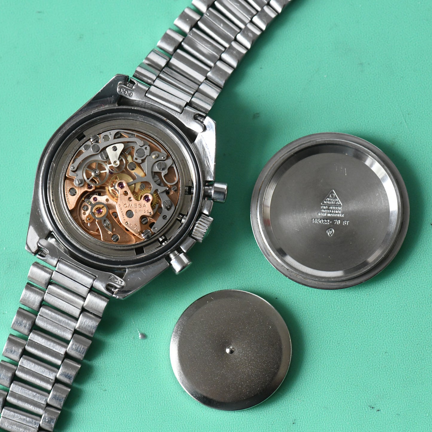Omega Speedmaster Professional 145.022-76 1976 Vintage Moonwatch Boxed Cal.861