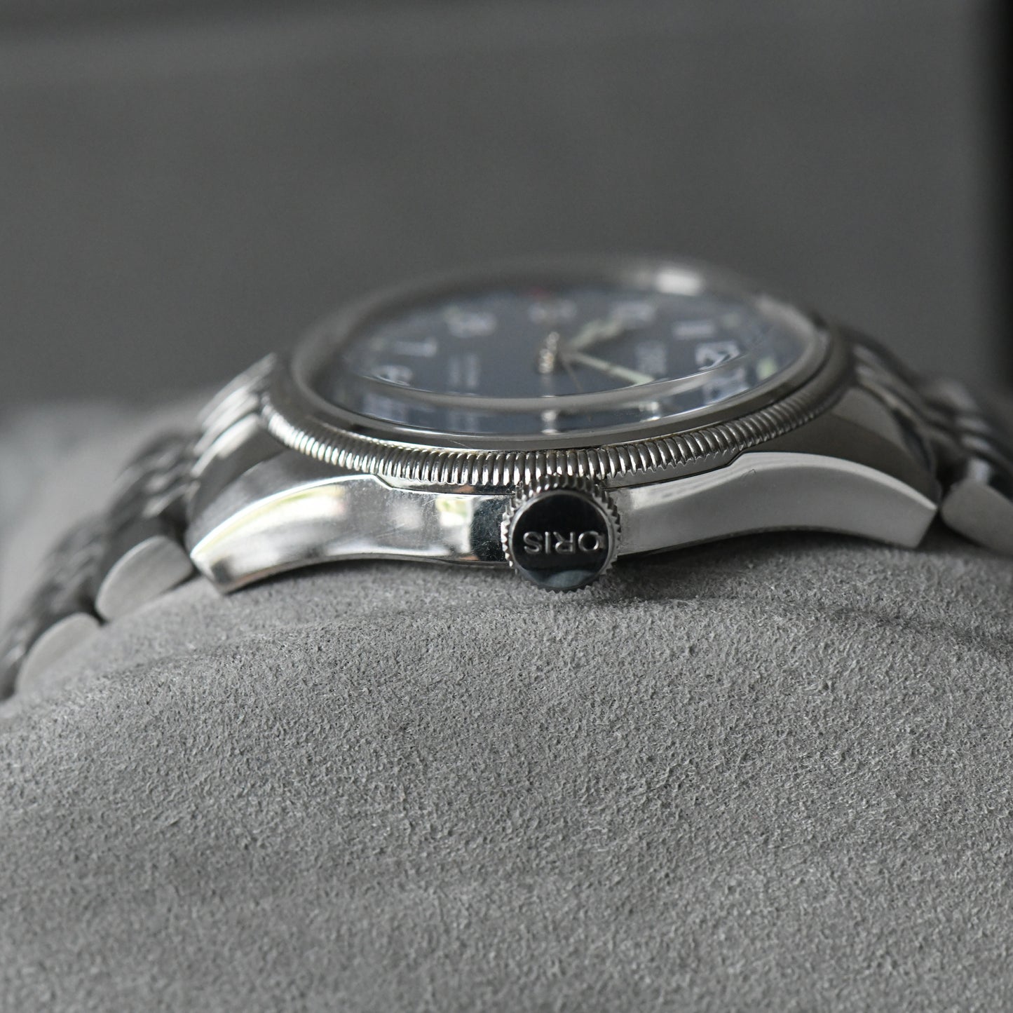 Oris Big Crown Pointer Date Blue Dial 40mm Automatic 2018 Full Set Box & Papers