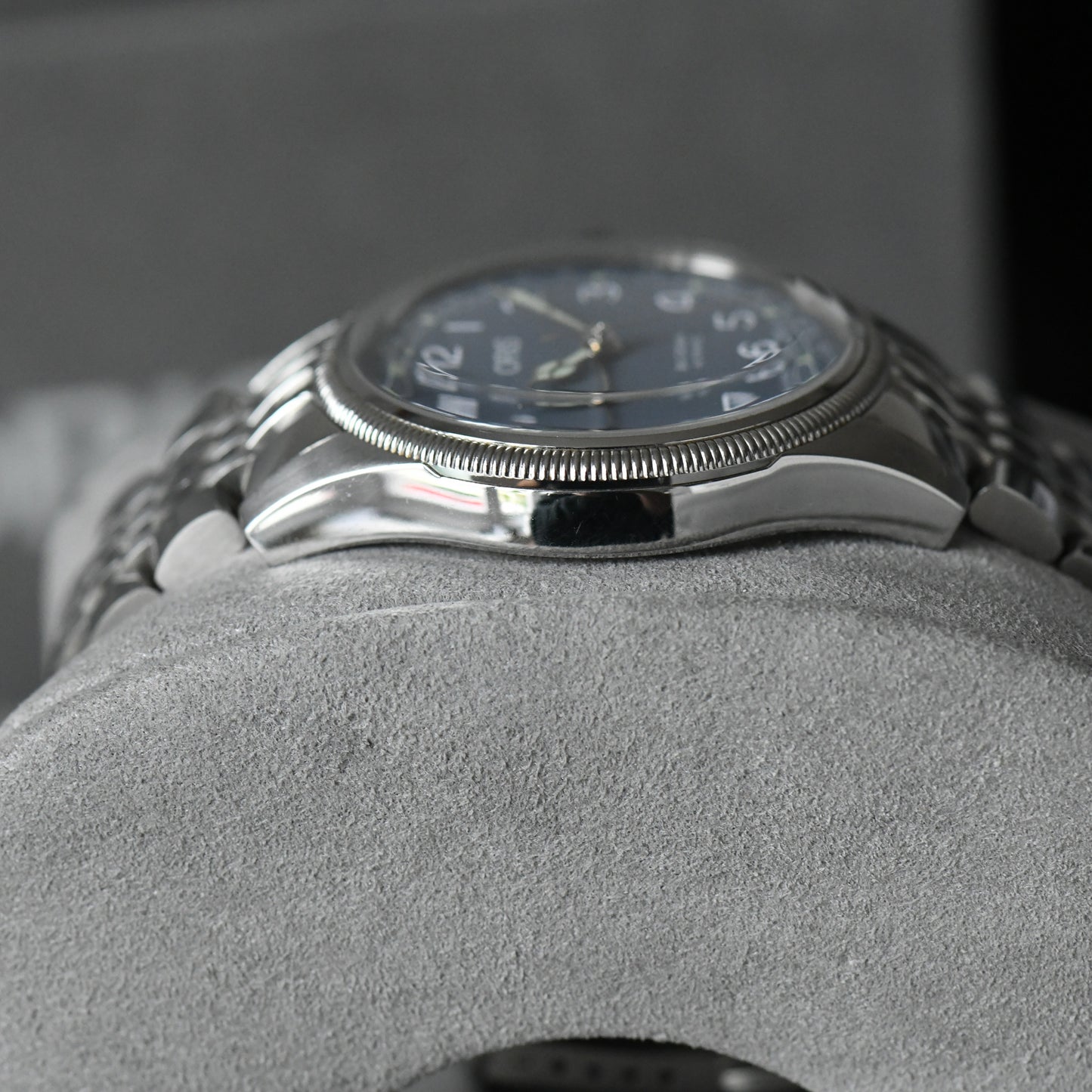 Oris Big Crown Pointer Date Blue Dial 40mm Automatic 2018 Full Set Box & Papers