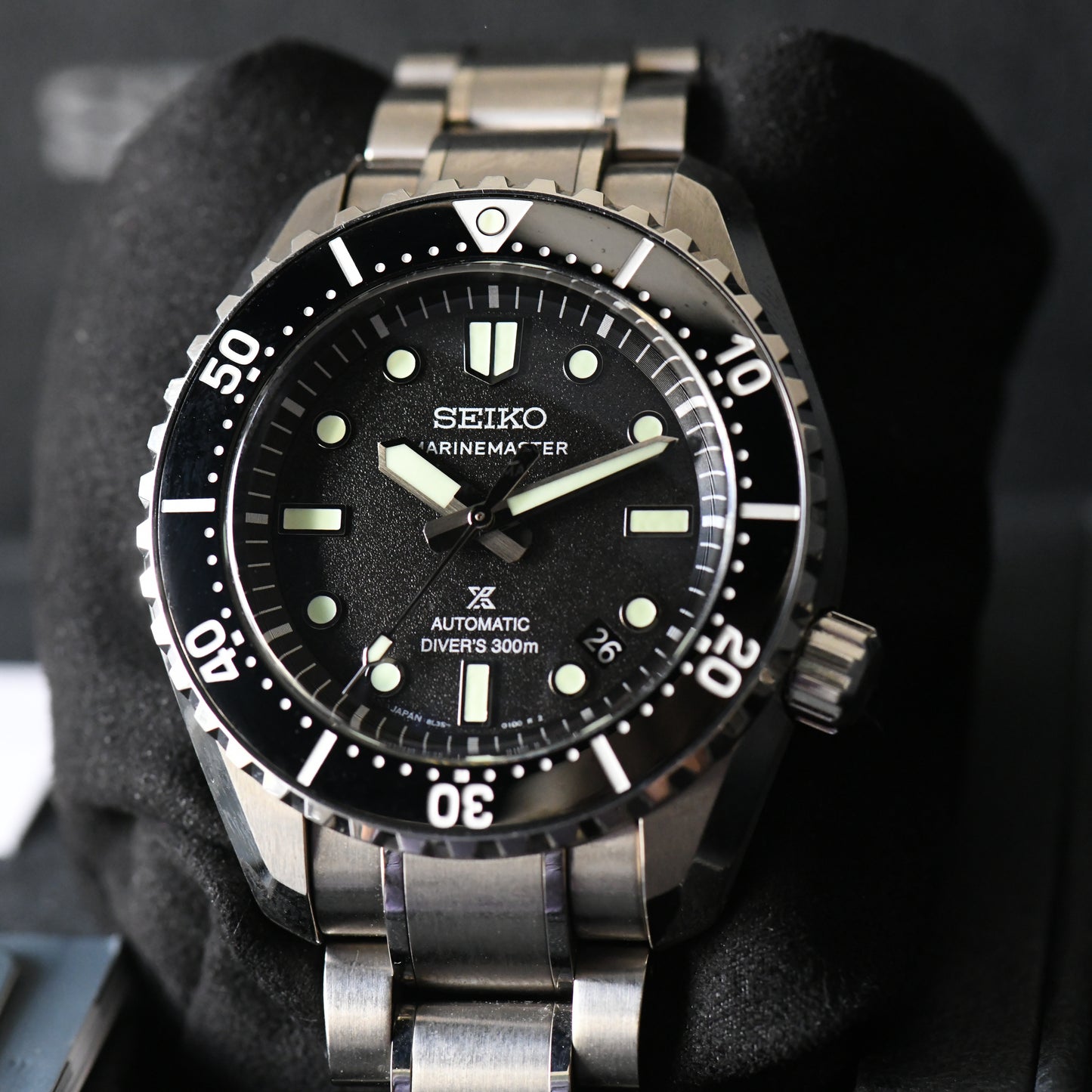 Seiko Marine Master 300m SLA079J1 Black Dial 8L35 Dive Watch 2025 Boxed & Papers