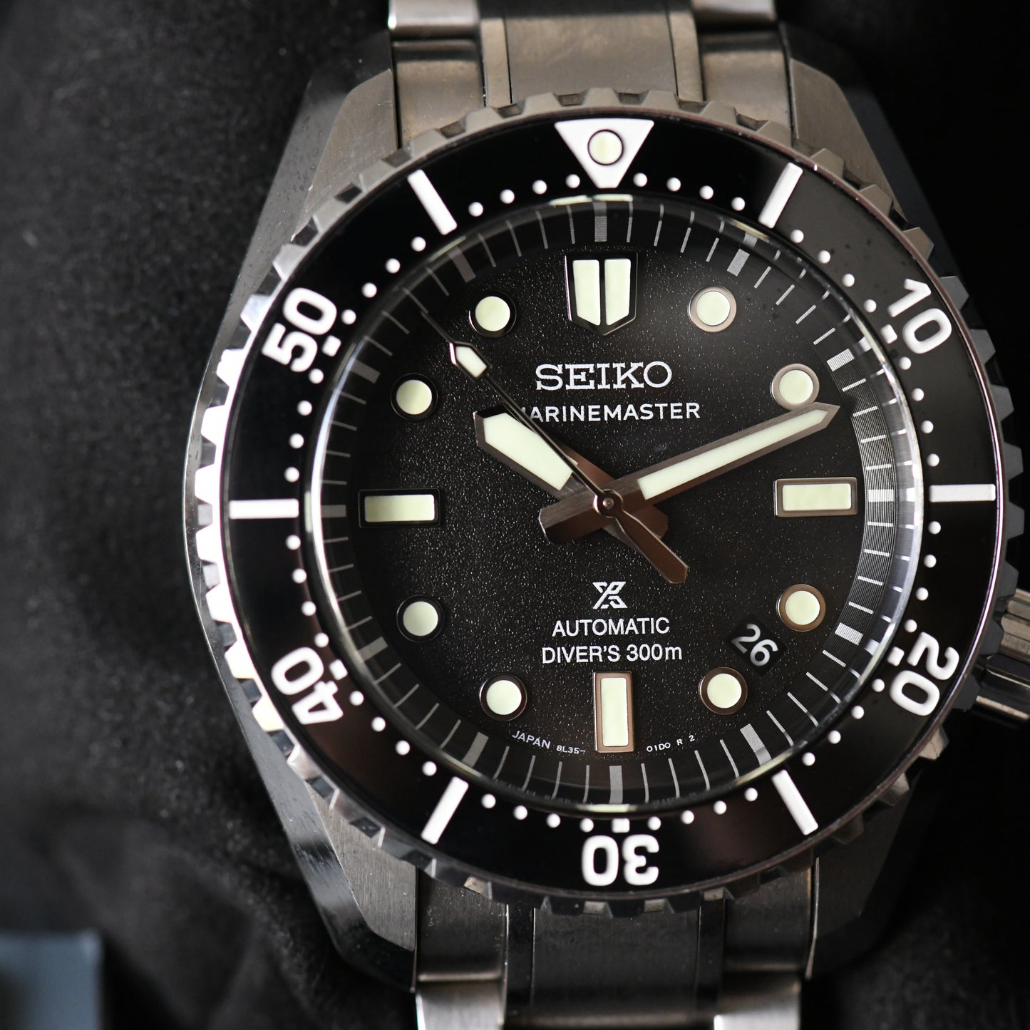 Seiko Marine Master 300m SLA079J1 Black Dial 8L35 Dive Watch 2025 Boxed & Papers