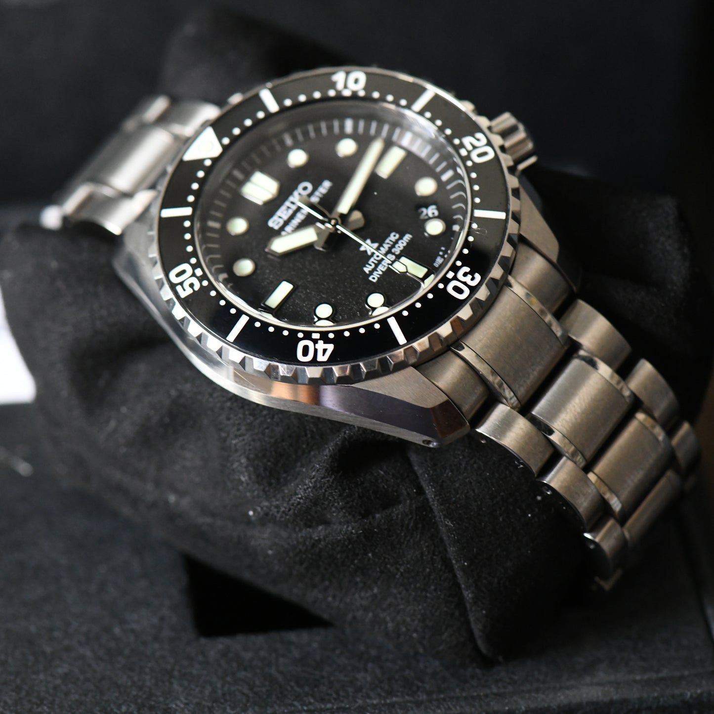 Seiko Marine Master 300m SLA079J1 Black Dial 8L35 Dive Watch 2025 Boxed & Papers