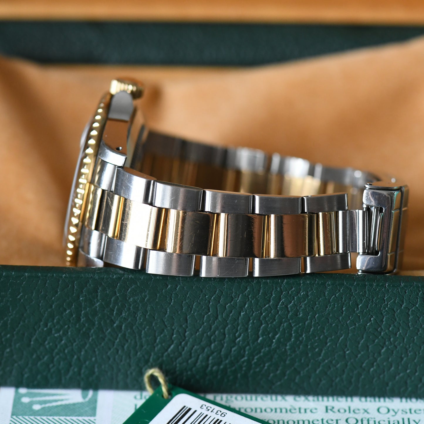 Rolex Submariner Date 16613 Bi Metal 18K Gold & Steel 1997 Box & Papers Full Set
