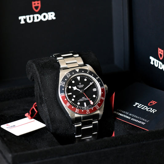 Tudor Black Bay GMT Pepsi Stainless Steel Watch 2024 - 79830 Mint Boxed & Papers