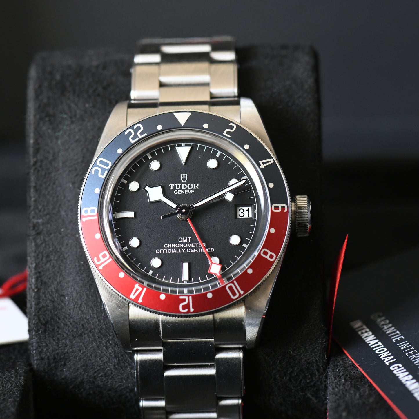 Tudor Black Bay GMT Pepsi Stainless Steel Watch 2024 - 79830 Mint Boxed & Papers