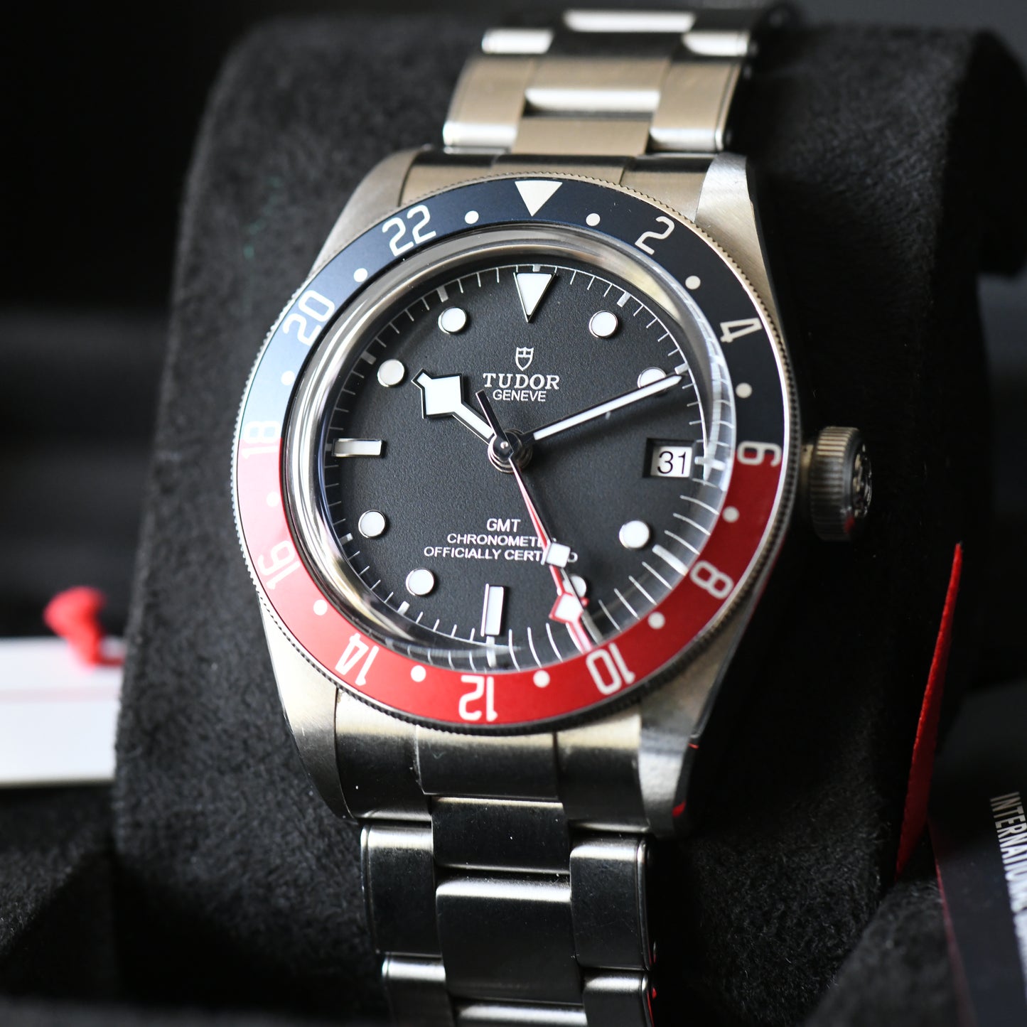 Tudor Black Bay GMT Pepsi Stainless Steel Watch 2024 - 79830 Mint Boxed & Papers