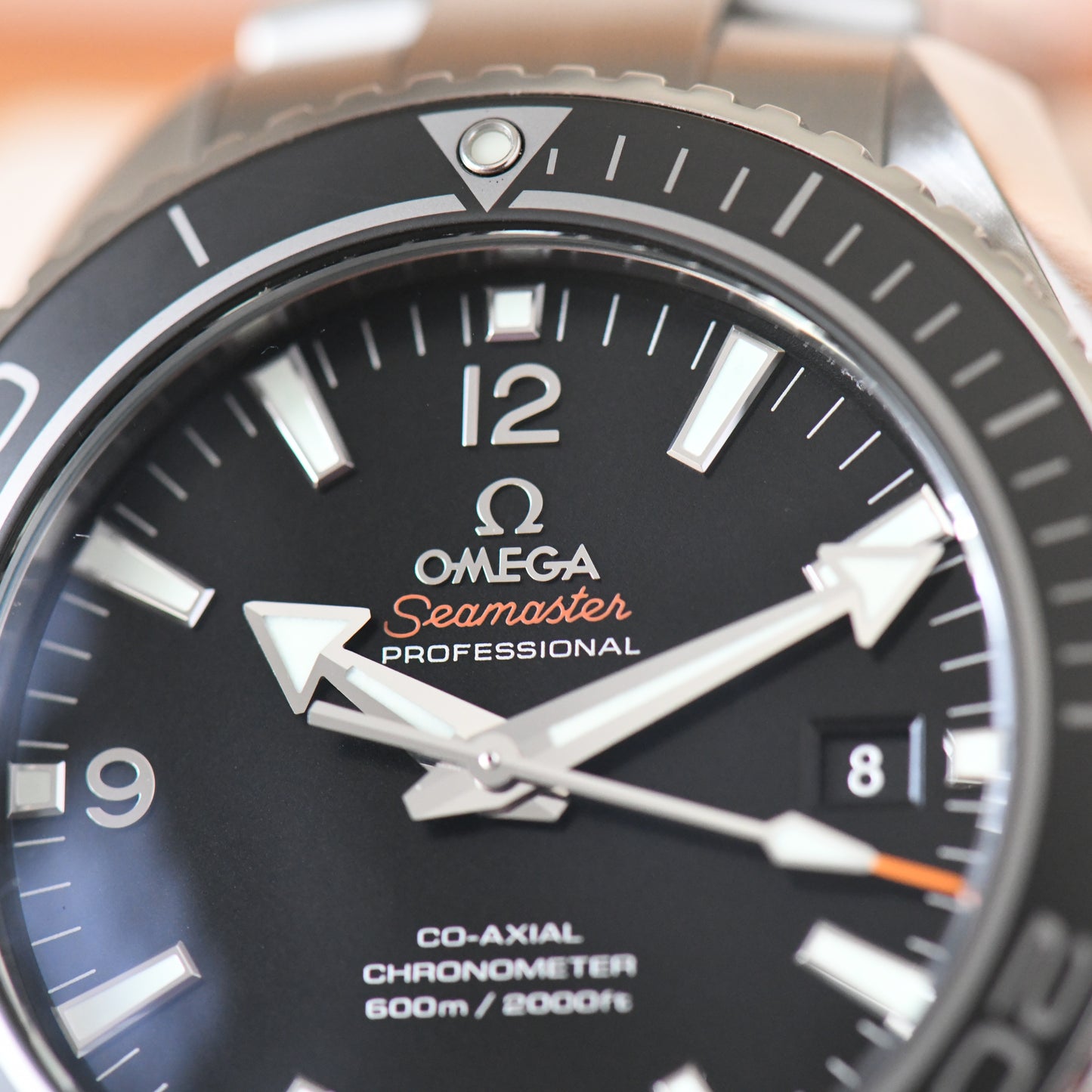 Omega Seamaster Planet Ocean 600m 45.5mm Co-Axial 8500 Dive Watch Boxed & Papers