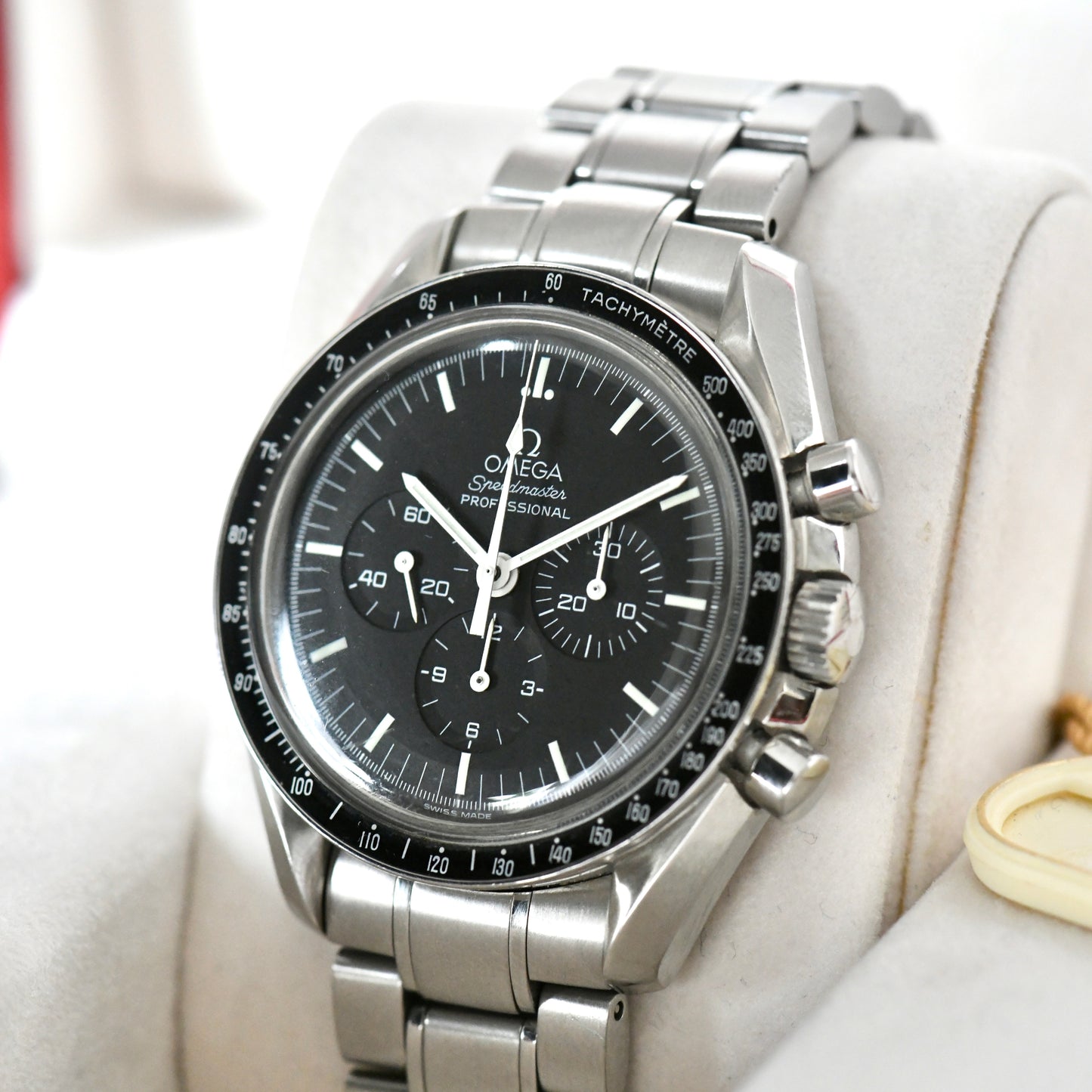 Omega Speedmaster Professional Moonwatch Hesalite Sandwich 3572.50 Box & Papers