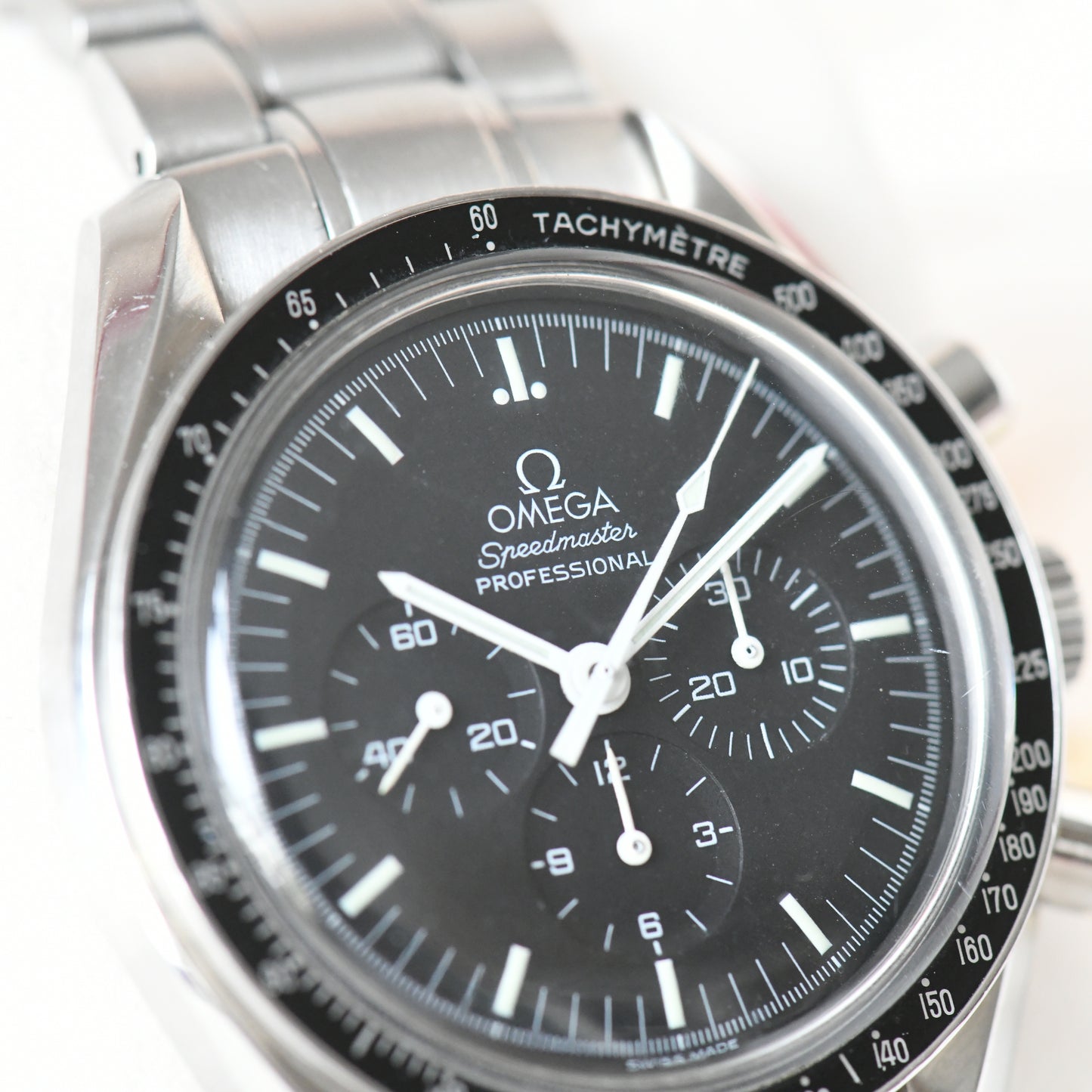 Omega Speedmaster Professional Moonwatch Hesalite Sandwich 3572.50 Box & Papers