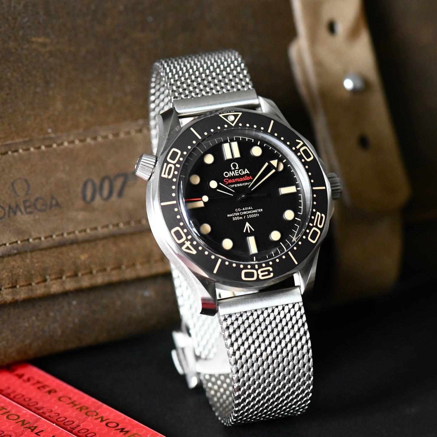 Omega Seamaster 300m Bond 007 No Time to Die NTTD Titanium 2023 Full Set B&P