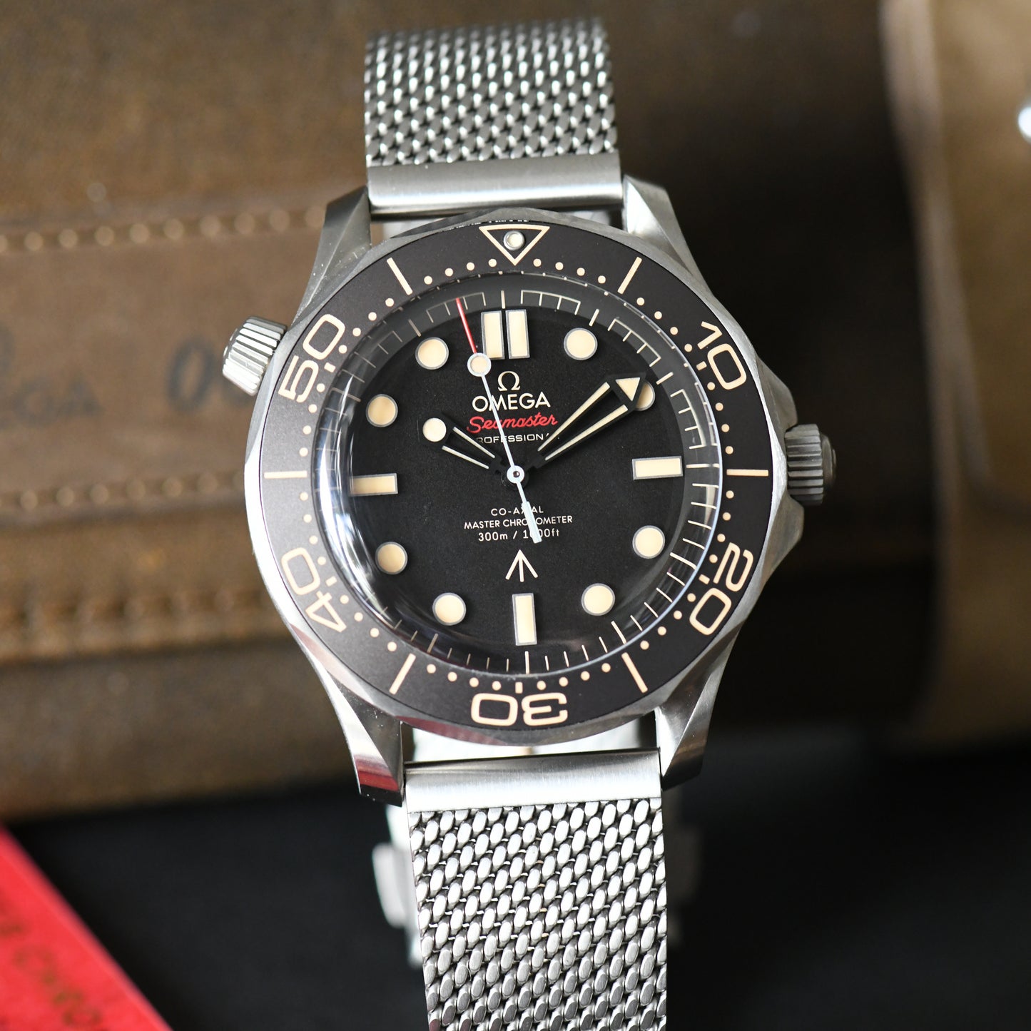 Omega Seamaster 300m Bond 007 No Time to Die NTTD Titanium 2023 Full Set B&P