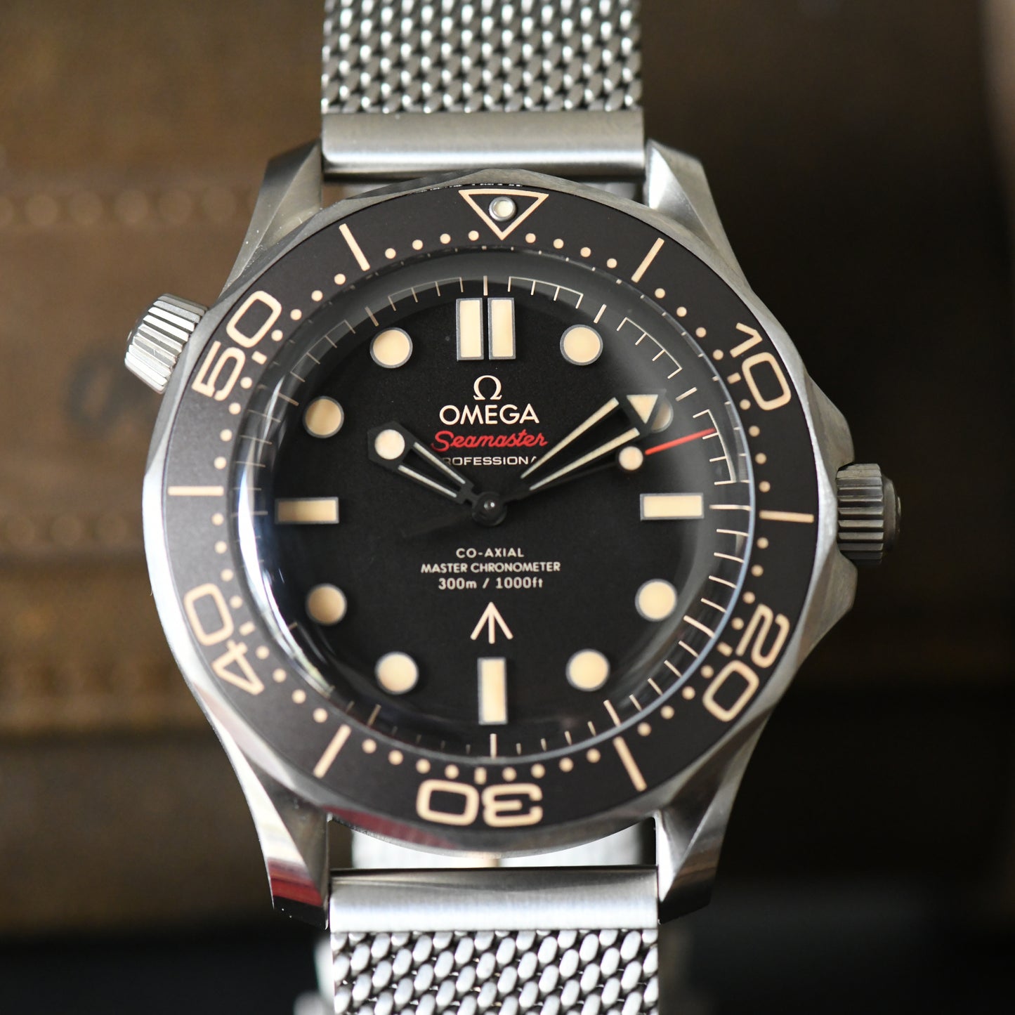 Omega Seamaster 300m Bond 007 No Time to Die NTTD Titanium 2023 Full Set B&P