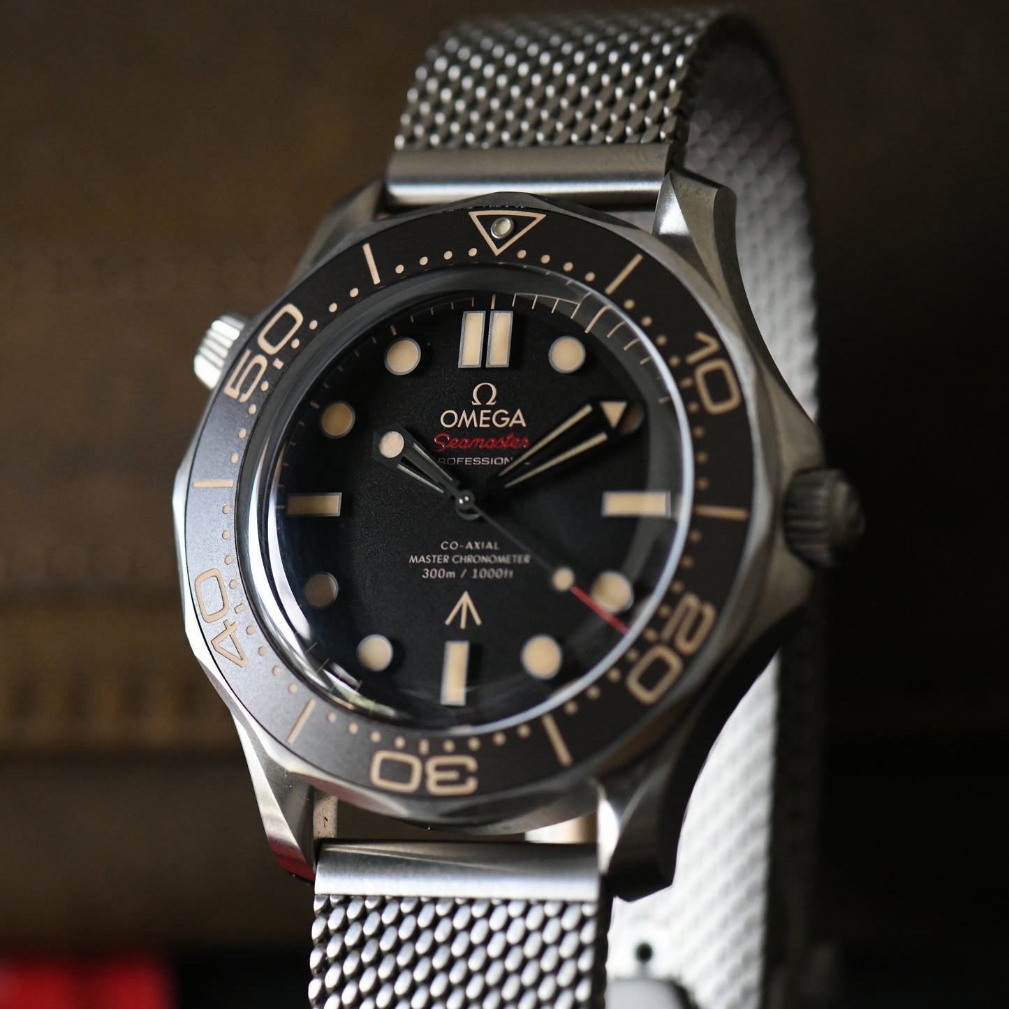Omega Seamaster 300m Bond 007 No Time to Die NTTD Titanium 2023 Full Set B&P