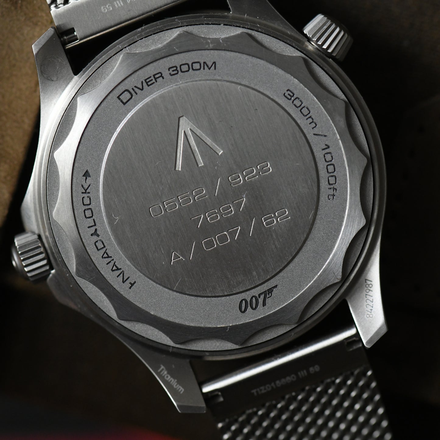 Omega Seamaster 300m Bond 007 No Time to Die NTTD Titanium 2023 Full Set B&P