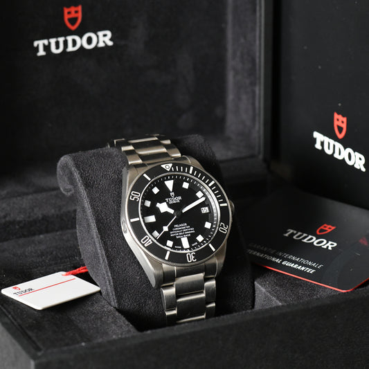 Tudor Pelagos Titanium 2023 500m Dive Watch M25600TN - Full Set - Boxed & Papers