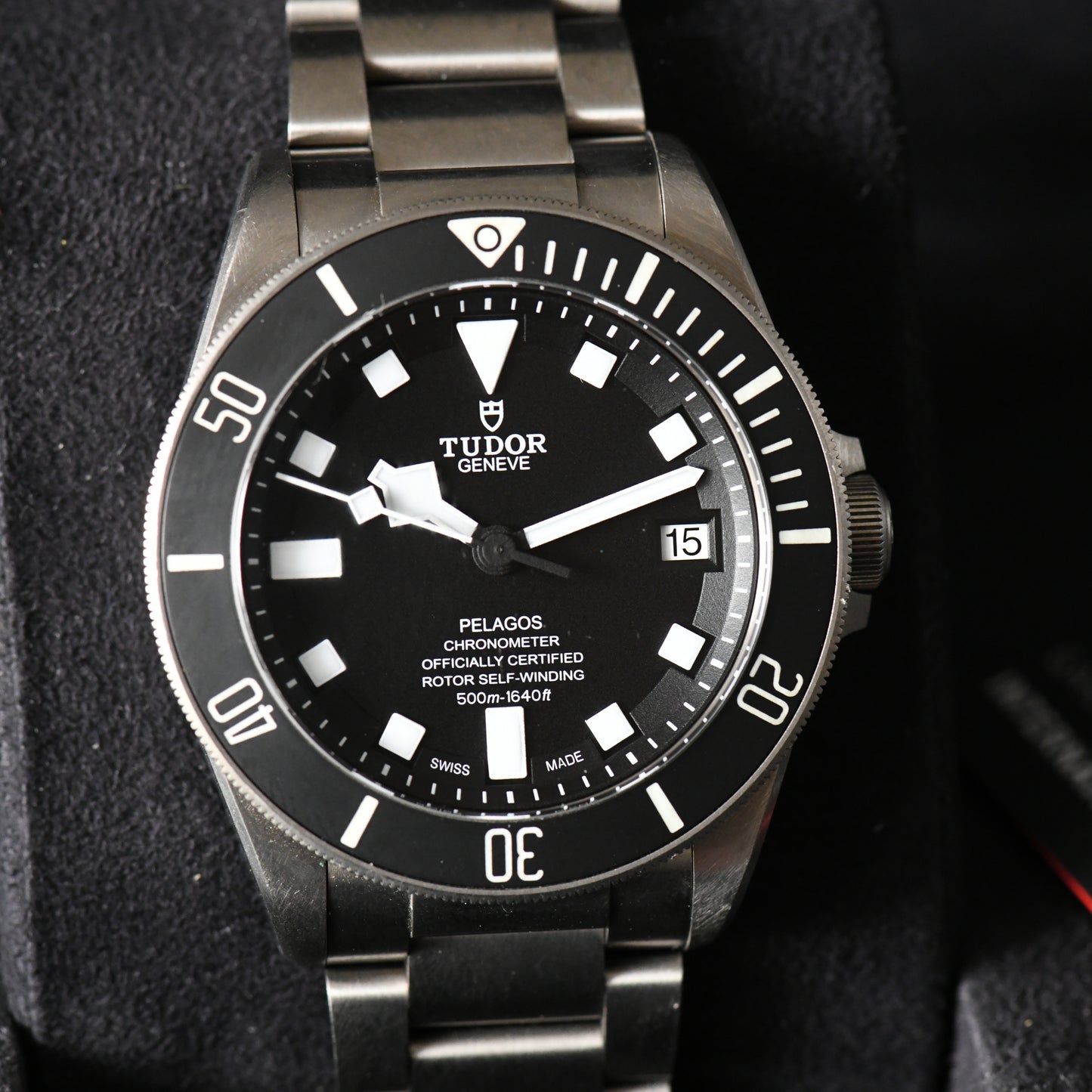 Tudor Pelagos Titanium 2023 500m Dive Watch M25600TN - Full Set - Boxed & Papers