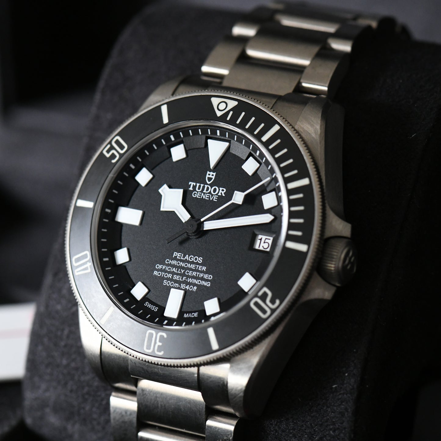 Tudor Pelagos Titanium 2023 500m Dive Watch M25600TN - Full Set - Boxed & Papers