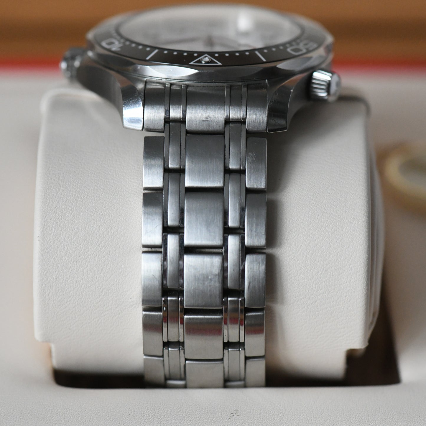 Omega Seamaster 300m Diver Master Chronometer 2022 White Dial Watch Box & Papers