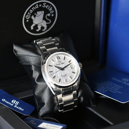 Grand Seiko Evolution 9 Hi-Beat White Birch 2024 Watch SLGH005G - Box & Papers