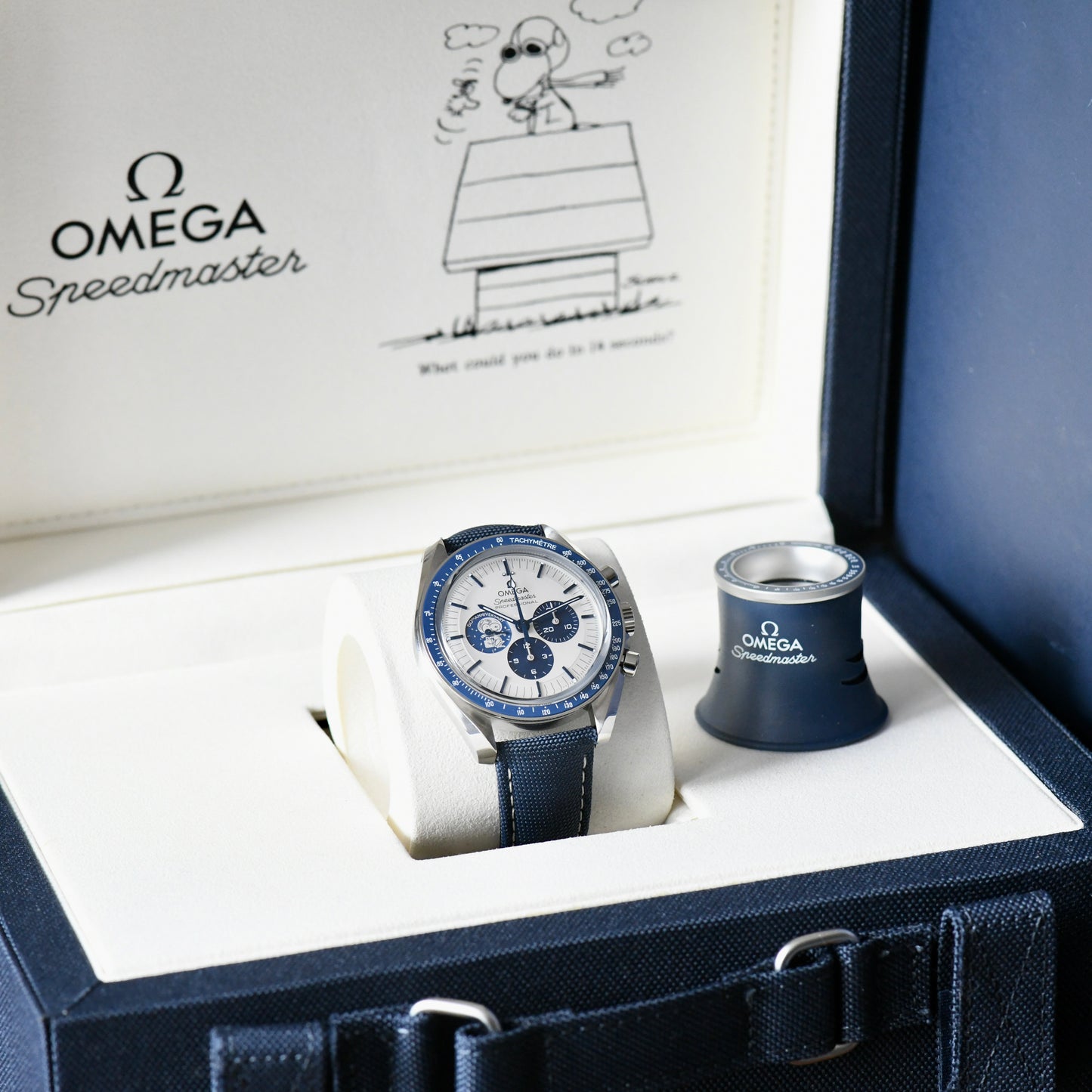Omega Speedmaster "Silver Snoopy Award" 50th Anniversary - 2025 - Boxed & Papers