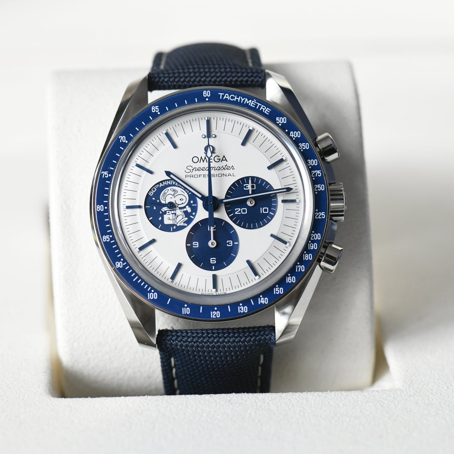 Omega Speedmaster "Silver Snoopy Award" 50th Anniversary - 2025 - Boxed & Papers