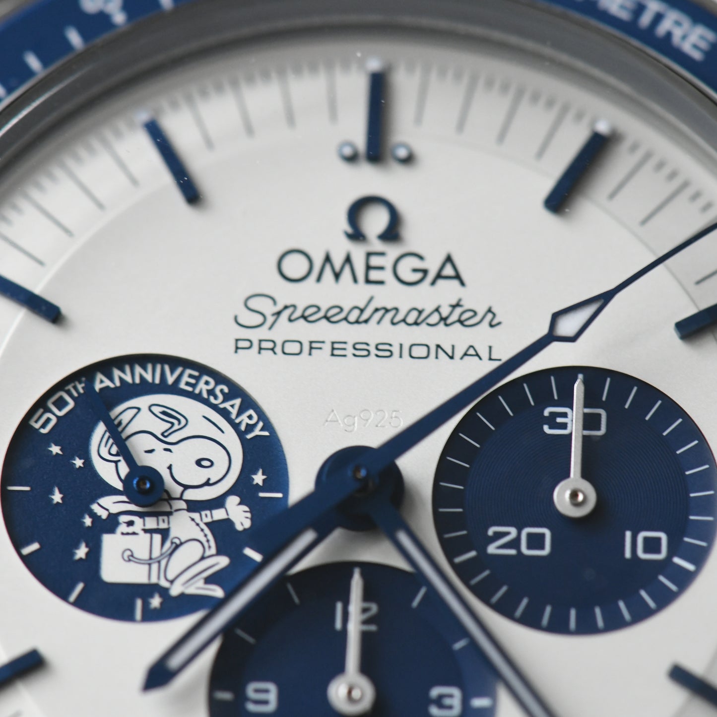 Omega Speedmaster "Silver Snoopy Award" 50th Anniversary - 2025 - Boxed & Papers