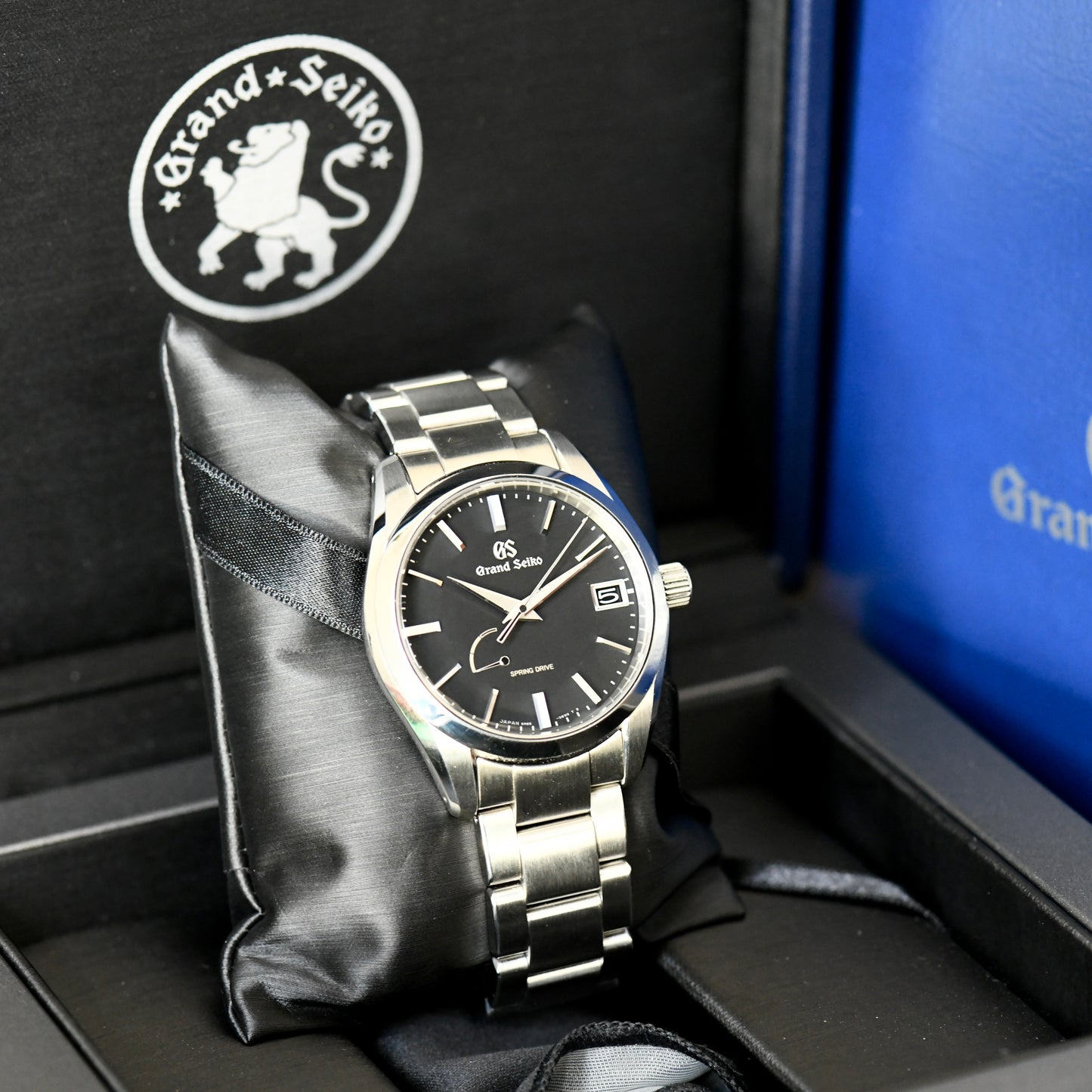 Grand Seiko Spring Drive Heritage Collection SBGA285 Black Dial 2021 Box Papers