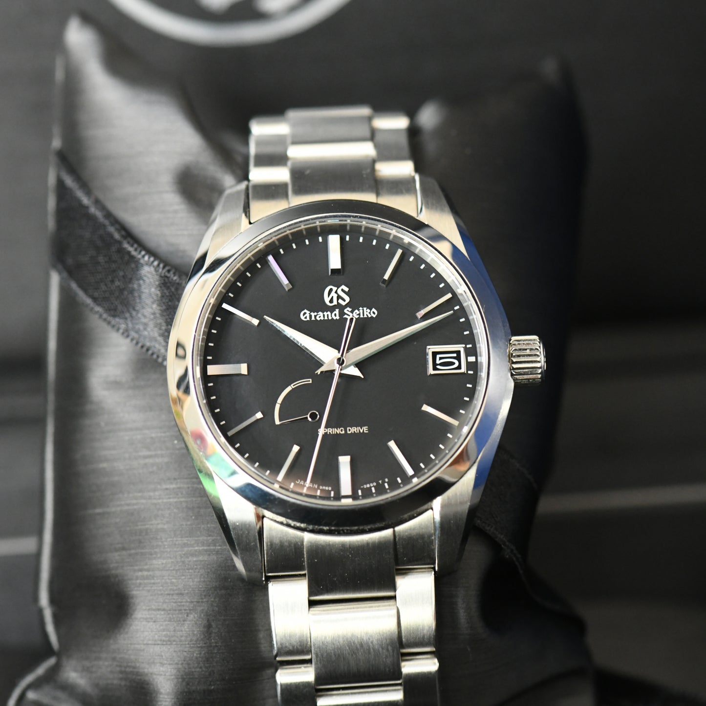 Grand Seiko Spring Drive Heritage Collection SBGA285 Black Dial 2021 Box Papers