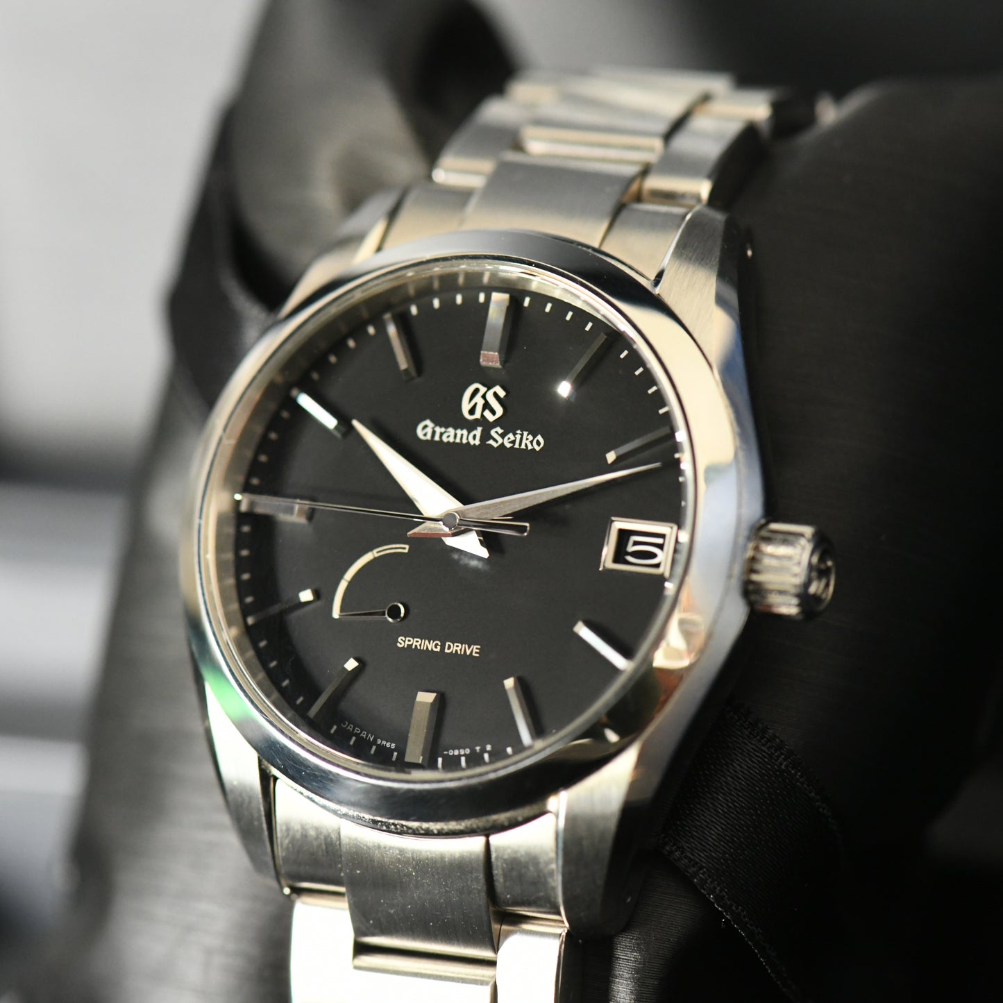 Grand Seiko Spring Drive Heritage Collection SBGA285 Black Dial 2021 Box Papers