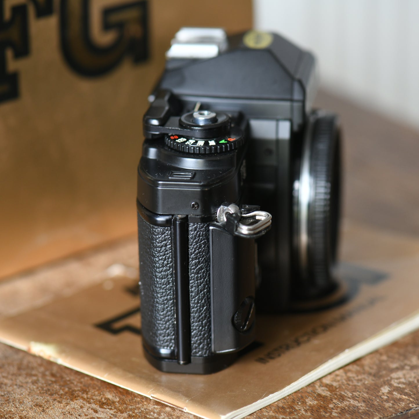 Nikon FG Black 35mm Film SLR Camera Body Only Boxed - New Light Seals