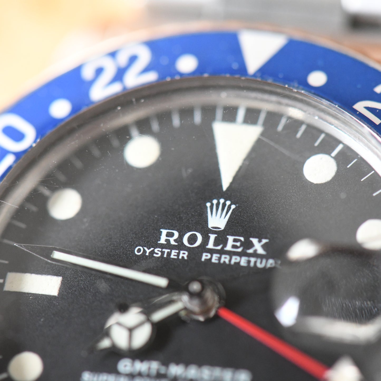 Rolex GMT Master 1675 1971 Mark 2 Matte Dial Vintage Watch Boxed