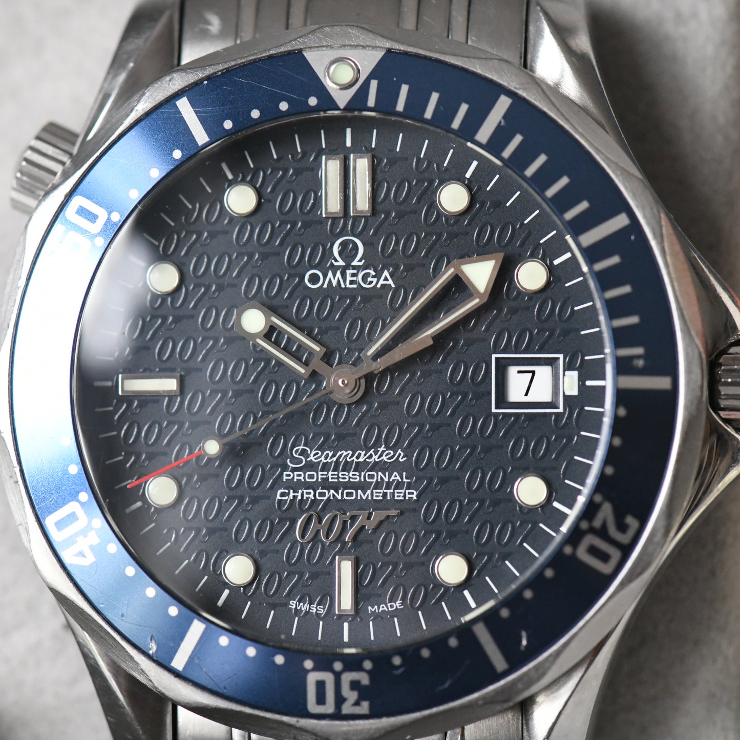 Omega Seamaster James Bond 40th Anniversary - Ltd Edition 2537.80 - Full Set B&P