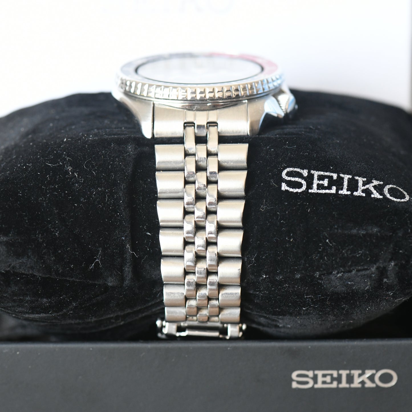 Seiko SKX009K2 Pepsi Bezel Divers Watch Blue &amp; Red Full Set Box &amp; Papers 2021