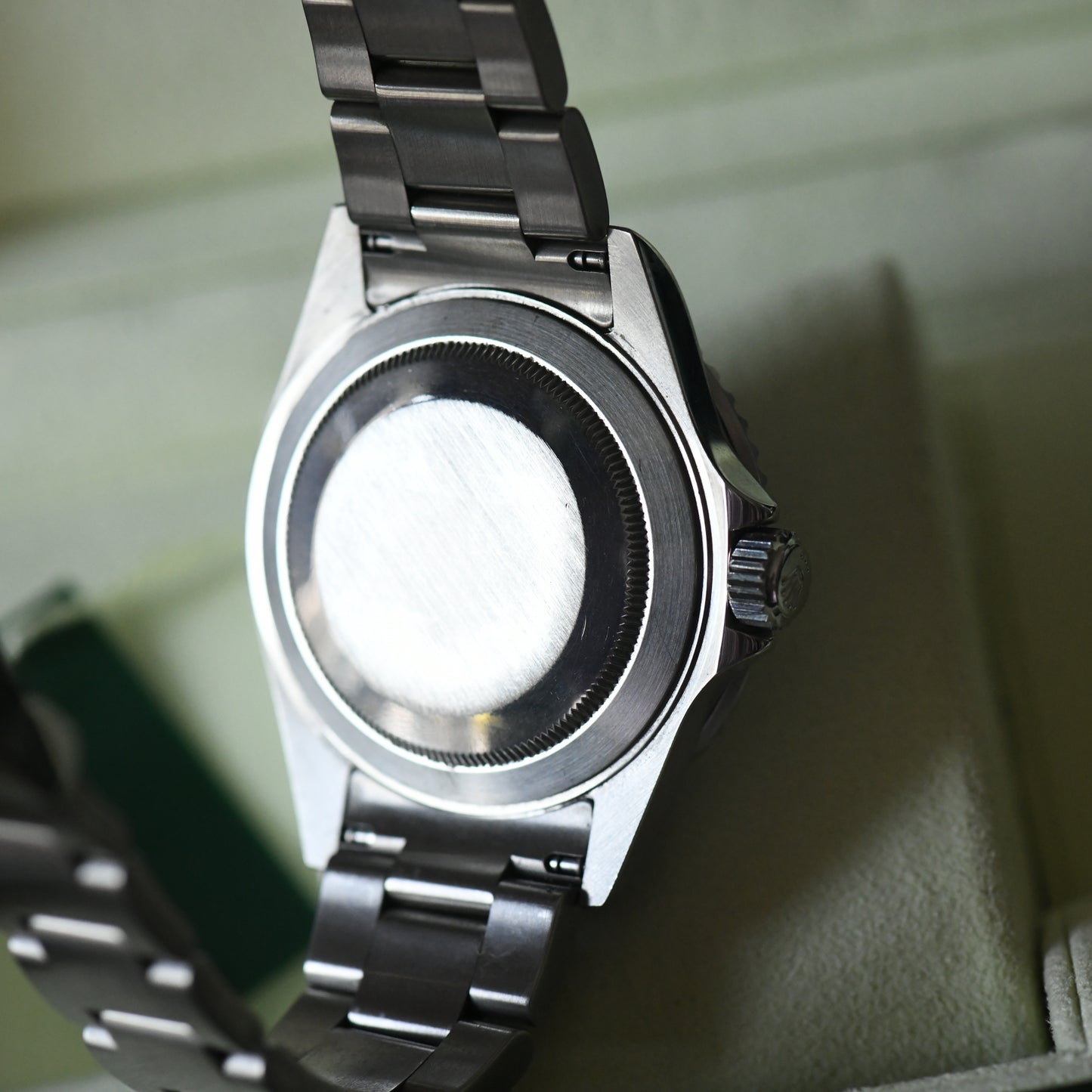 Rolex Submariner Date 16610LV Green Bezel Kermit 2006 50th Full Set Box & Papers