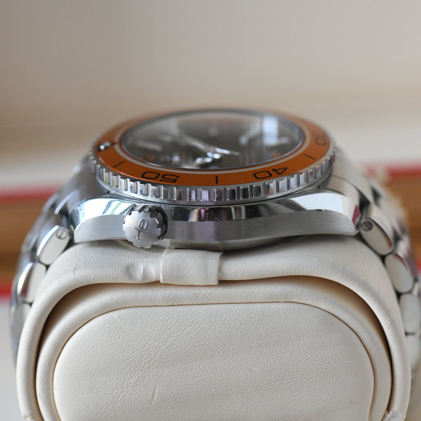 Omega Seamaster Planet Ocean 600m 45.5mm 8500 Orange Bezel 2016 - Boxed &amp; Papers