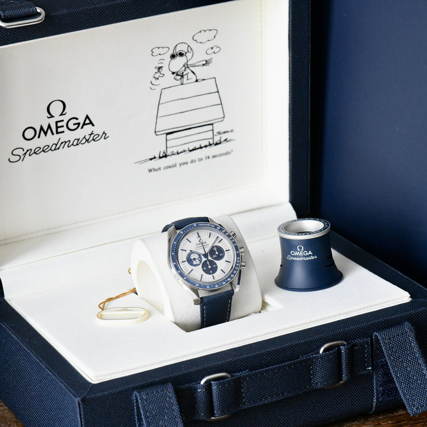 Omega Speedmaster "Silver Snoopy Award" 50th Anniversary - 2026 - Boxed & Papers