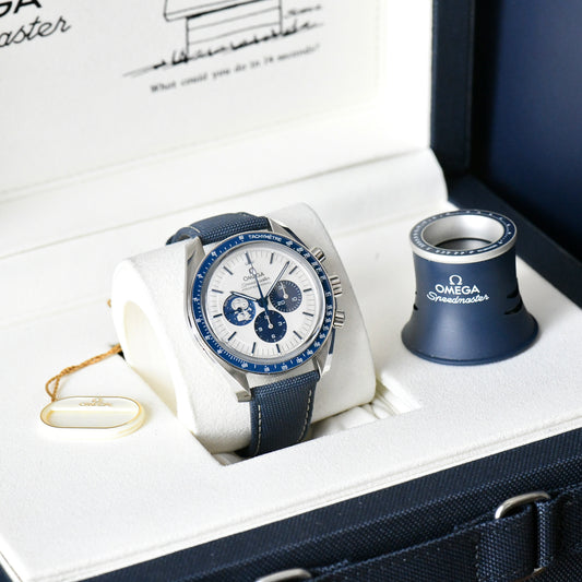 Omega Speedmaster "Silver Snoopy Award" 50th Anniversary - 2026 - Boxed & Papers