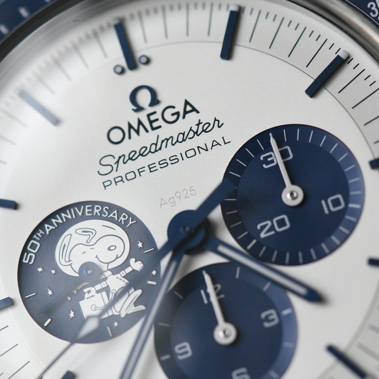 Omega Speedmaster "Silver Snoopy Award" 50th Anniversary - 2026 - Boxed & Papers